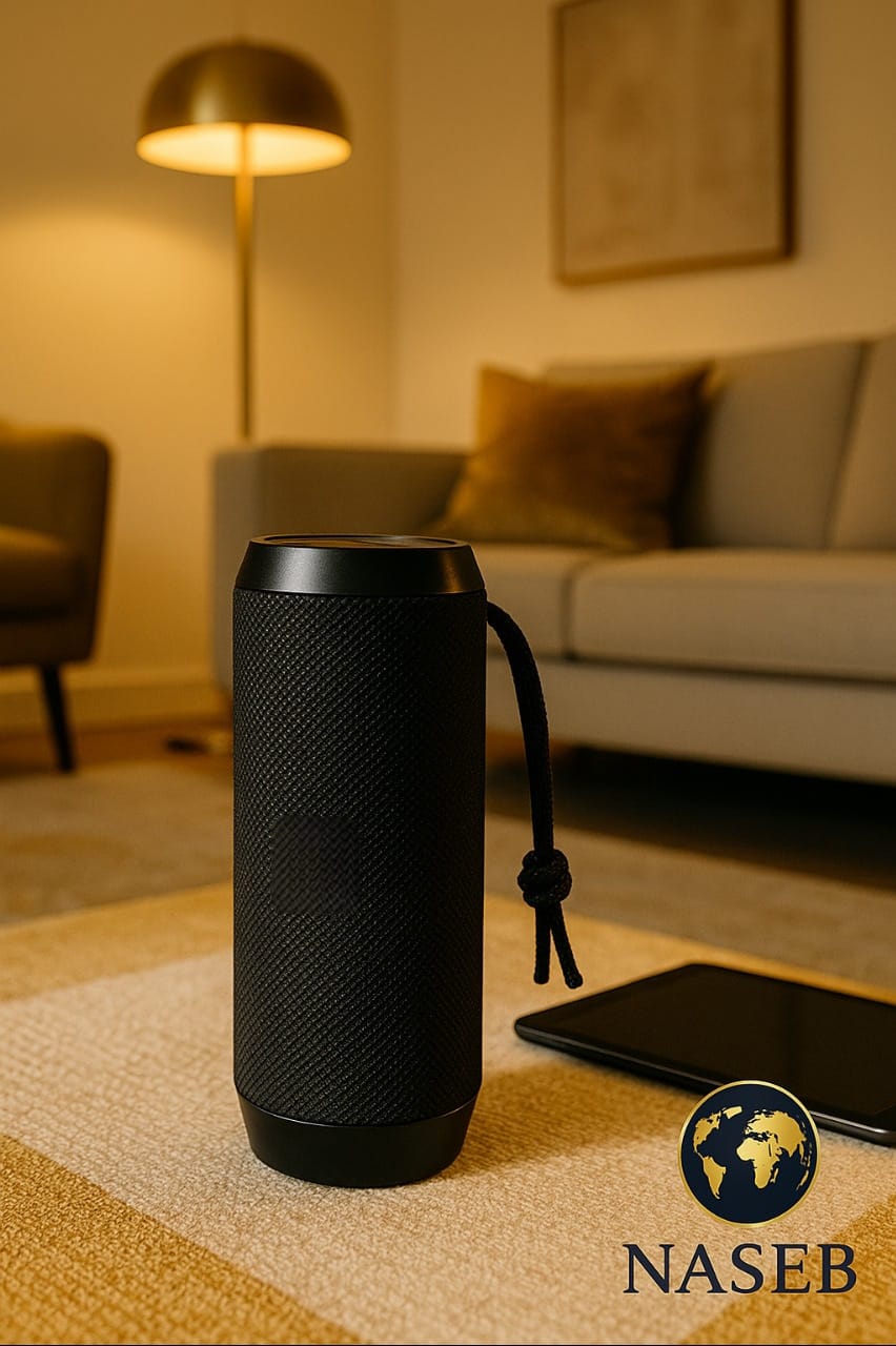 Parlante Bluetooth Portátil con Sonido Estéreo 360°