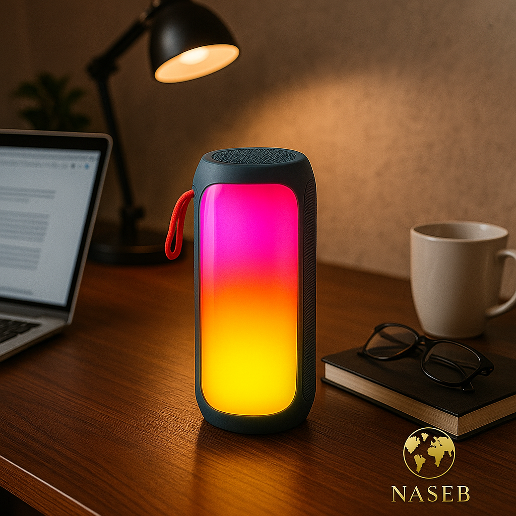 Parlante Bluetooth Soonbox 6200 | Sonido Estéreo 7W, Luces LED RGB