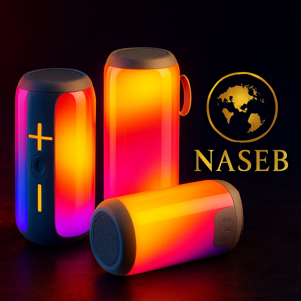 Parlante Bluetooth Soonbox 6200 | Sonido Estéreo 7W, Luces LED RGB