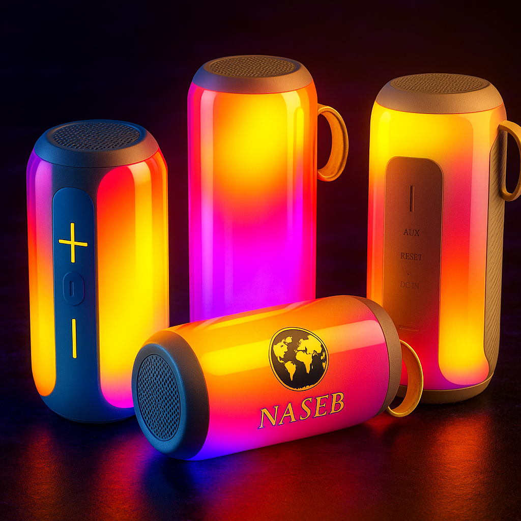 Parlante Bluetooth Soonbox 6200 | Sonido Estéreo 7W, Luces LED RGB