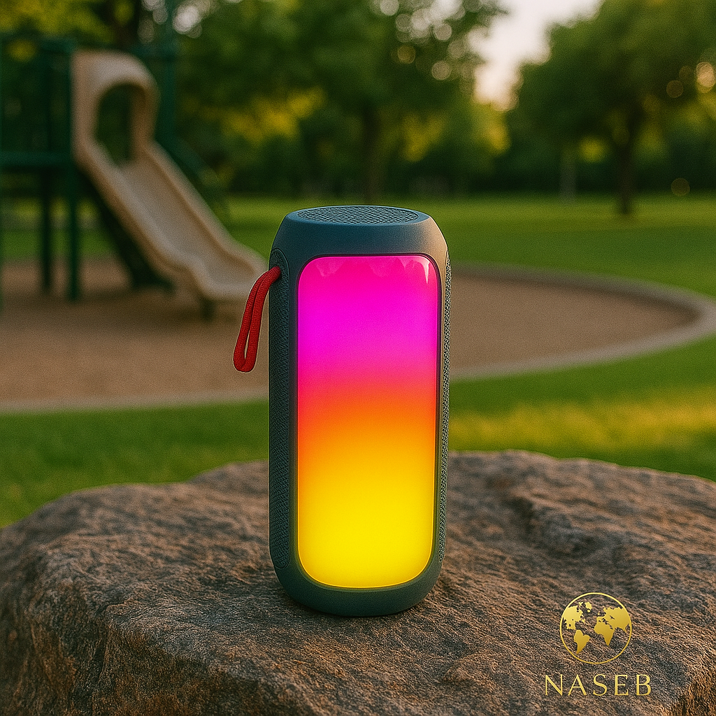 Parlante Bluetooth Soonbox 6200 | Sonido Estéreo 7W, Luces LED RGB