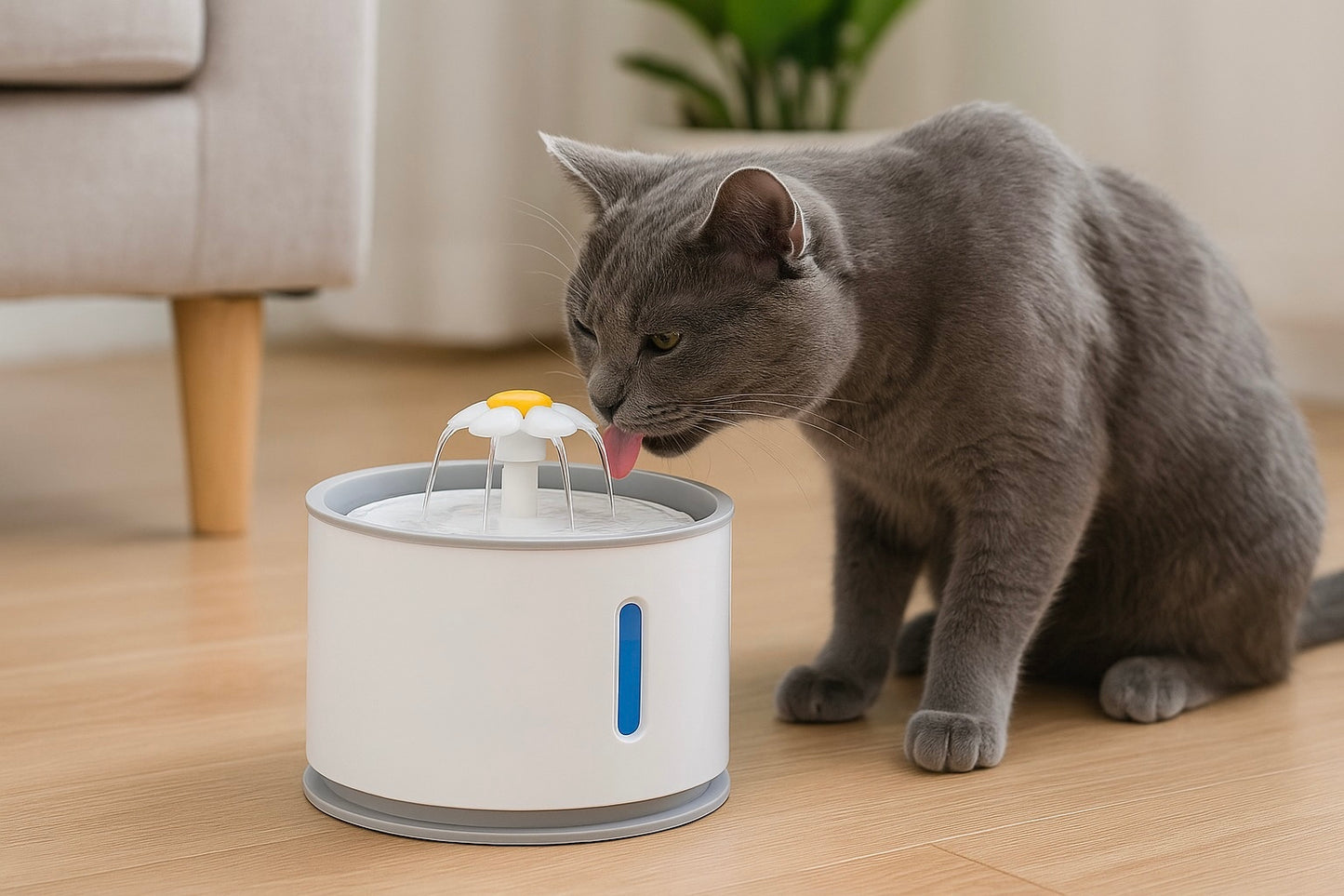 Fuente Automática de Agua para Mascotas