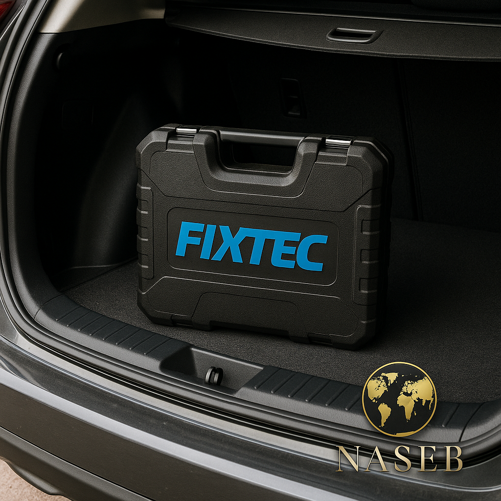 Caja de Herramientas FIXTEC 234 Piezas – Maletín Profesional Multiusos para Hogar, Auto y Taller