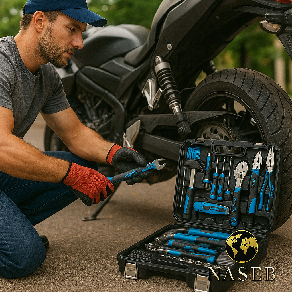 Caja de Herramientas FIXTEC 234 Piezas – Maletín Profesional Multiusos para Hogar, Auto y Taller
