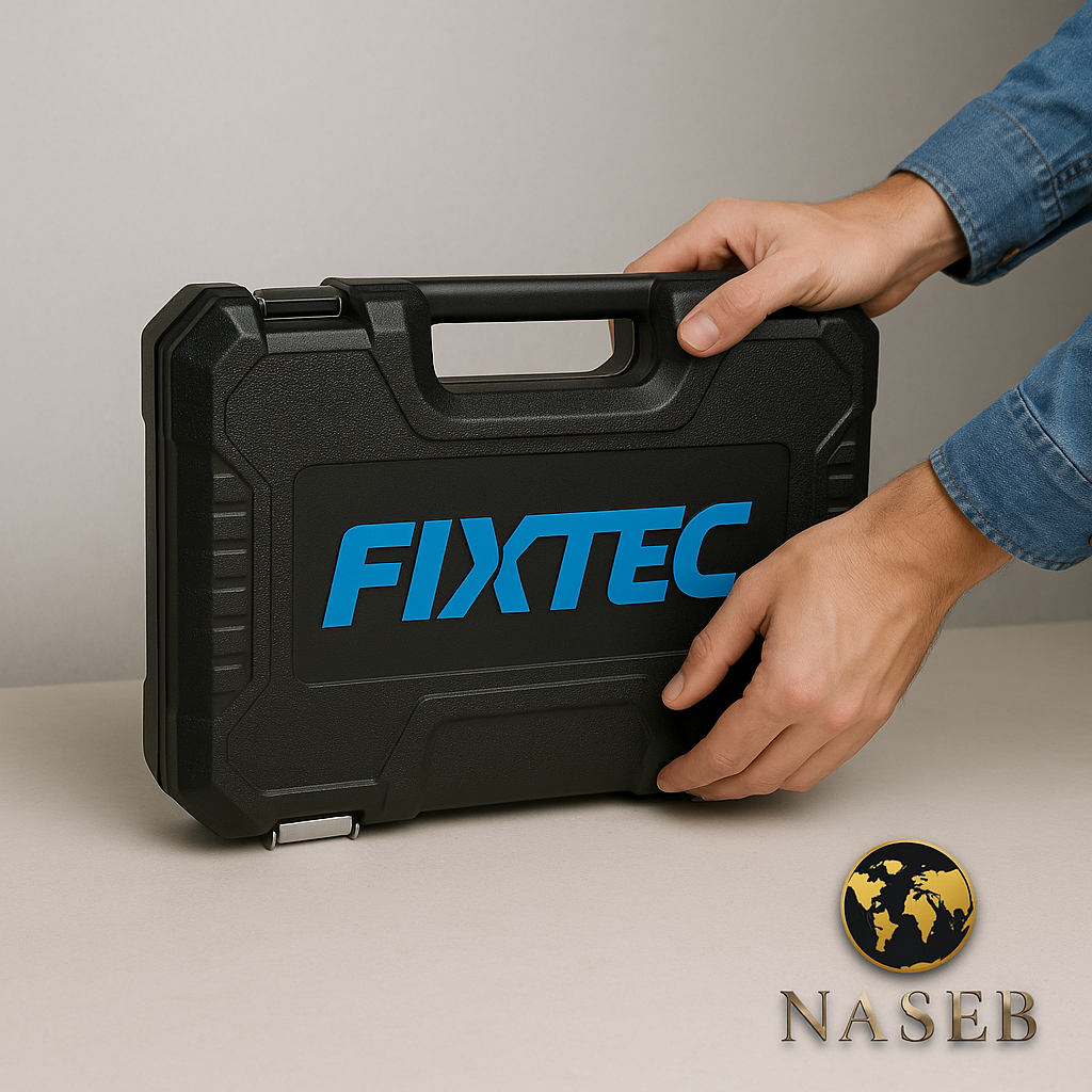 Caja de Herramientas FIXTEC 234 Piezas – Maletín Profesional Multiusos para Hogar, Auto y Taller