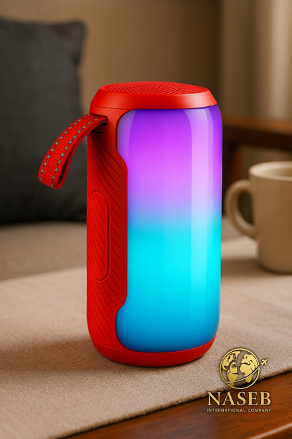 Parlante Bluetooth Soonbox 6200 | Sonido Estéreo 7W, Luces LED RGB