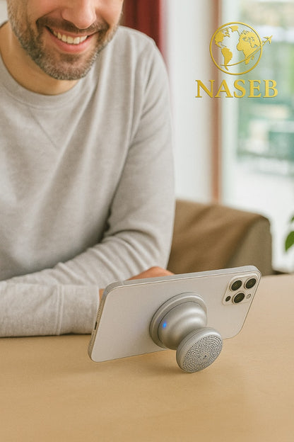 Altavoz Bluetooth con Soporte Magnético |Compacto, Elegante y Multifuncional
