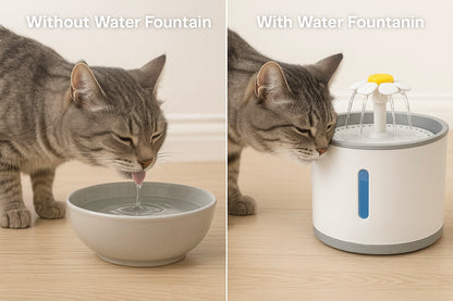 Fuente Automática de Agua para Mascotas